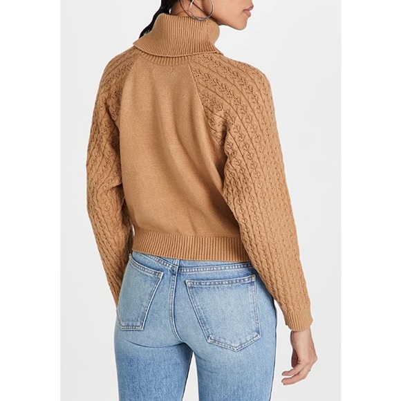 🆕 BB Dakota ‘Put A Wing On It’ Sweater in Light Camel - Size S - Picture 2 of 5